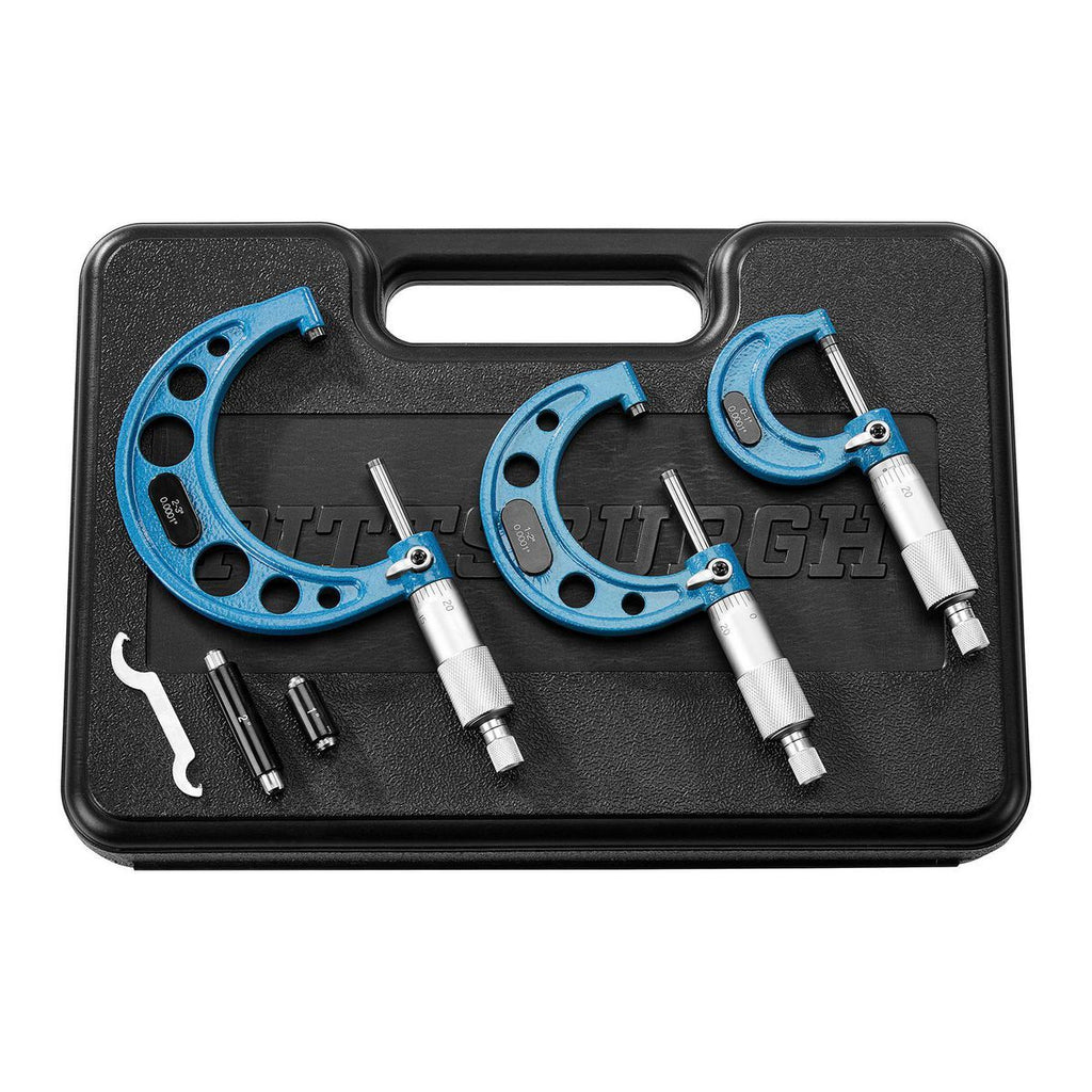 3-Piece Micrometer Set W710