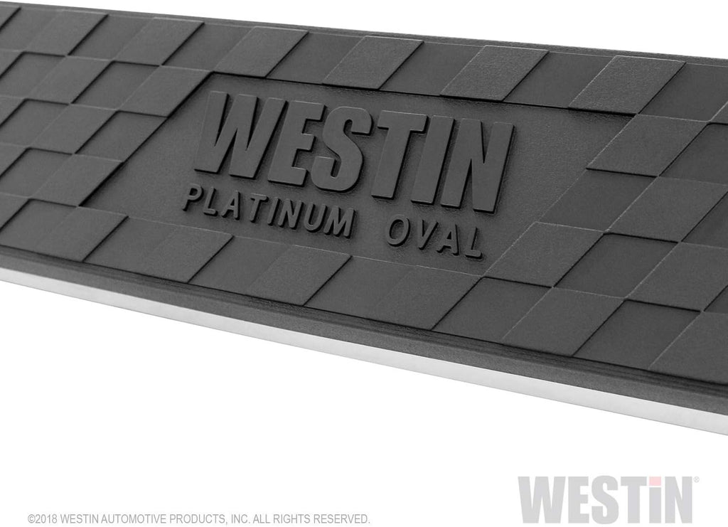 Black Platinum Oval Step Bar H44169