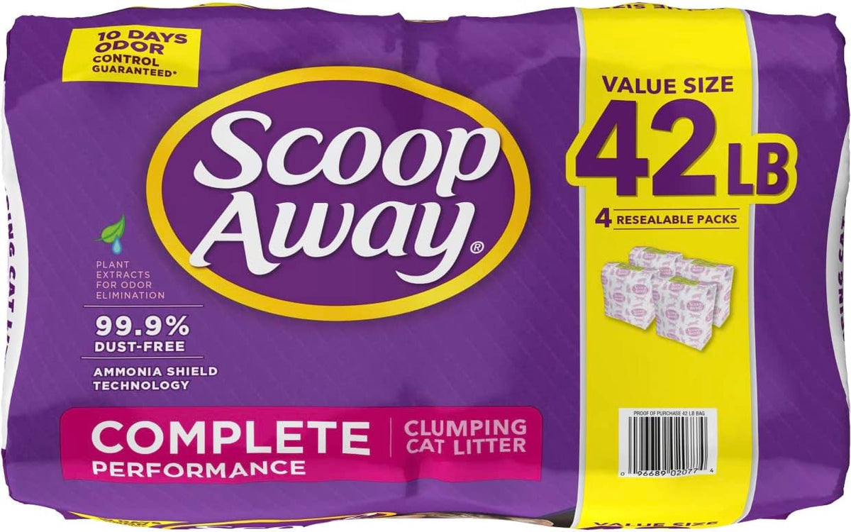 Fresh Scented Clumping Clay Cat Litter, 42 lb M946