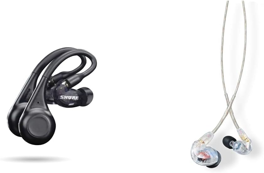 True Wireless Sound Isolating Earbuds with Bluetooth 5, Black W34796