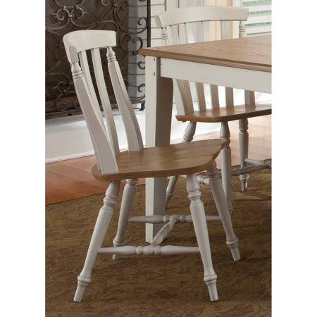 Slat-Back Side Chair, Set of 2 C270323