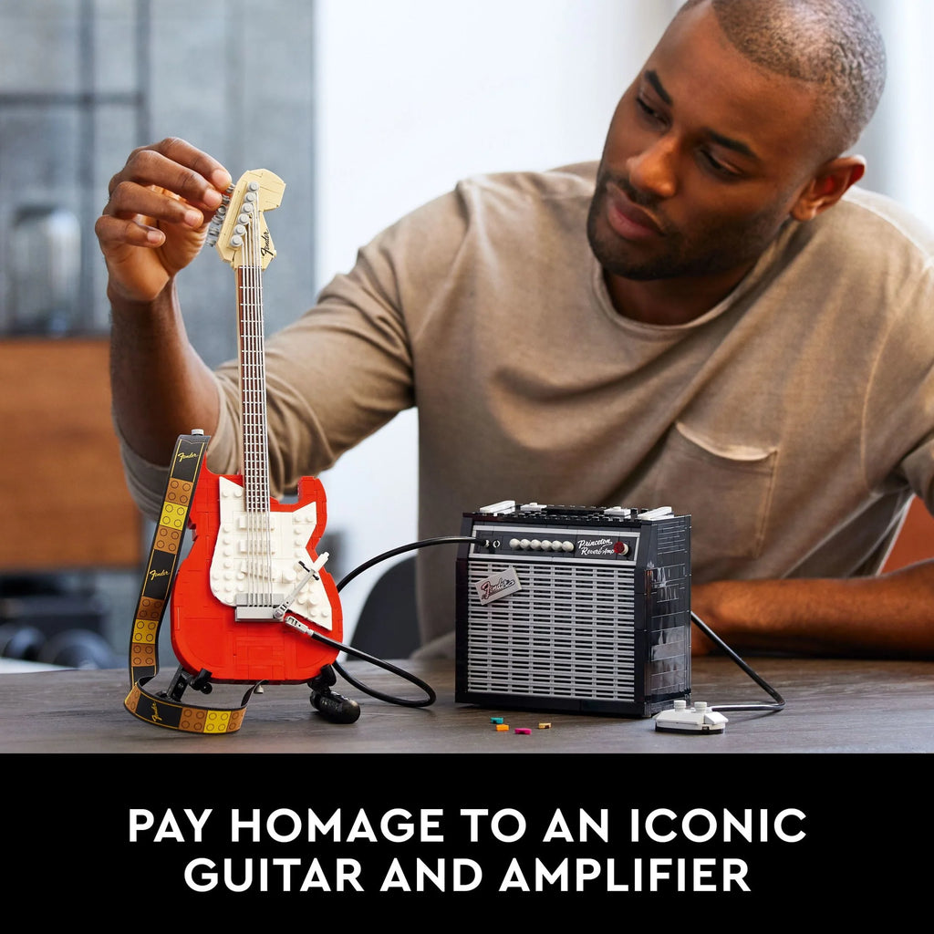 DIY Guitar Model Building Set with Amplifier T68841