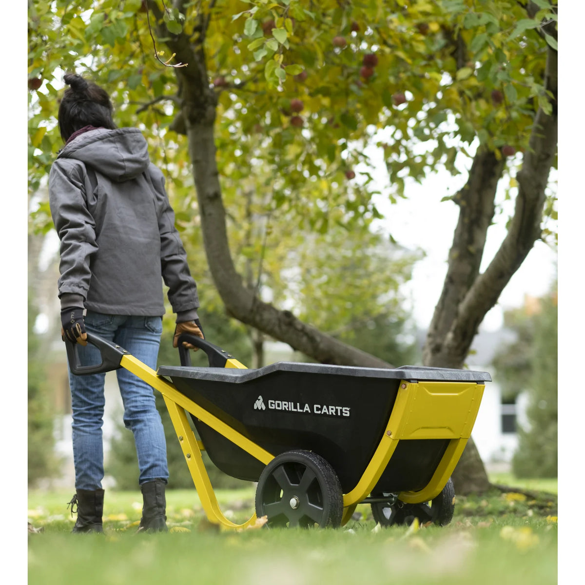 600 lbs Poly Yard Cart R97202