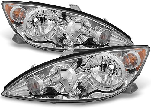 Chrome Bezel Headlights Replacement Pair K117
