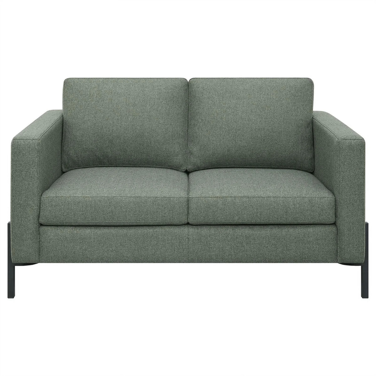 Upholstered Fabric Sofa Set with Track Arms B82033