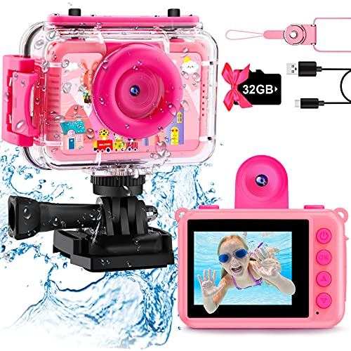 Waterproof Kids Camera 1080P HD Q3384
