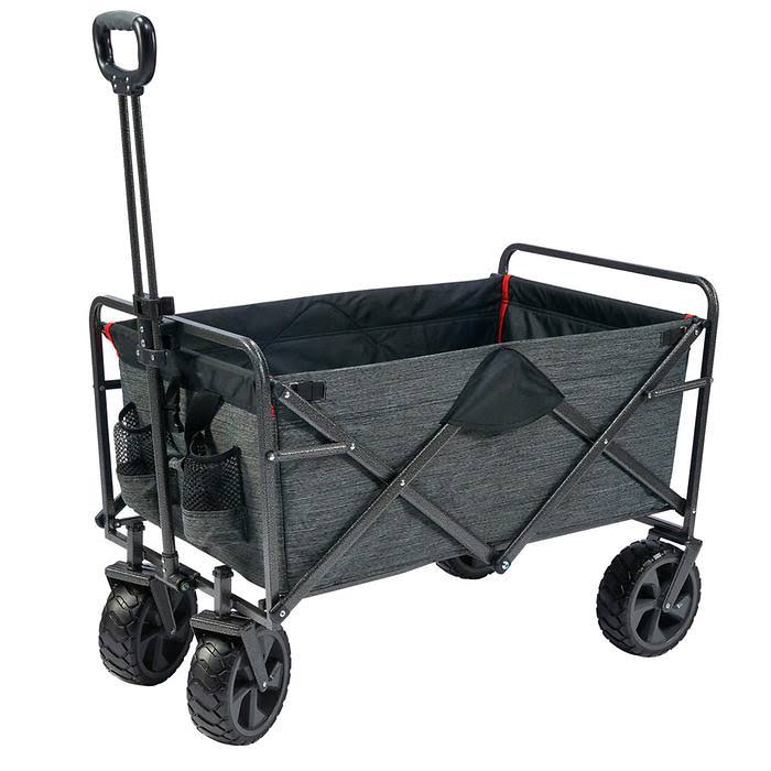 XL Folding Wagon with Cargo Net W25980