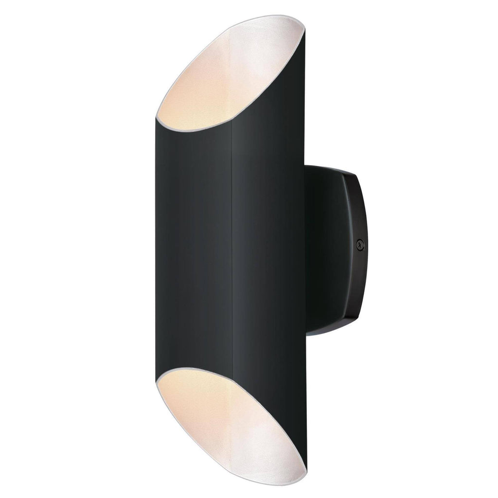 14 inch 2 LED Outdoor Wall Mount Matte Black G90763