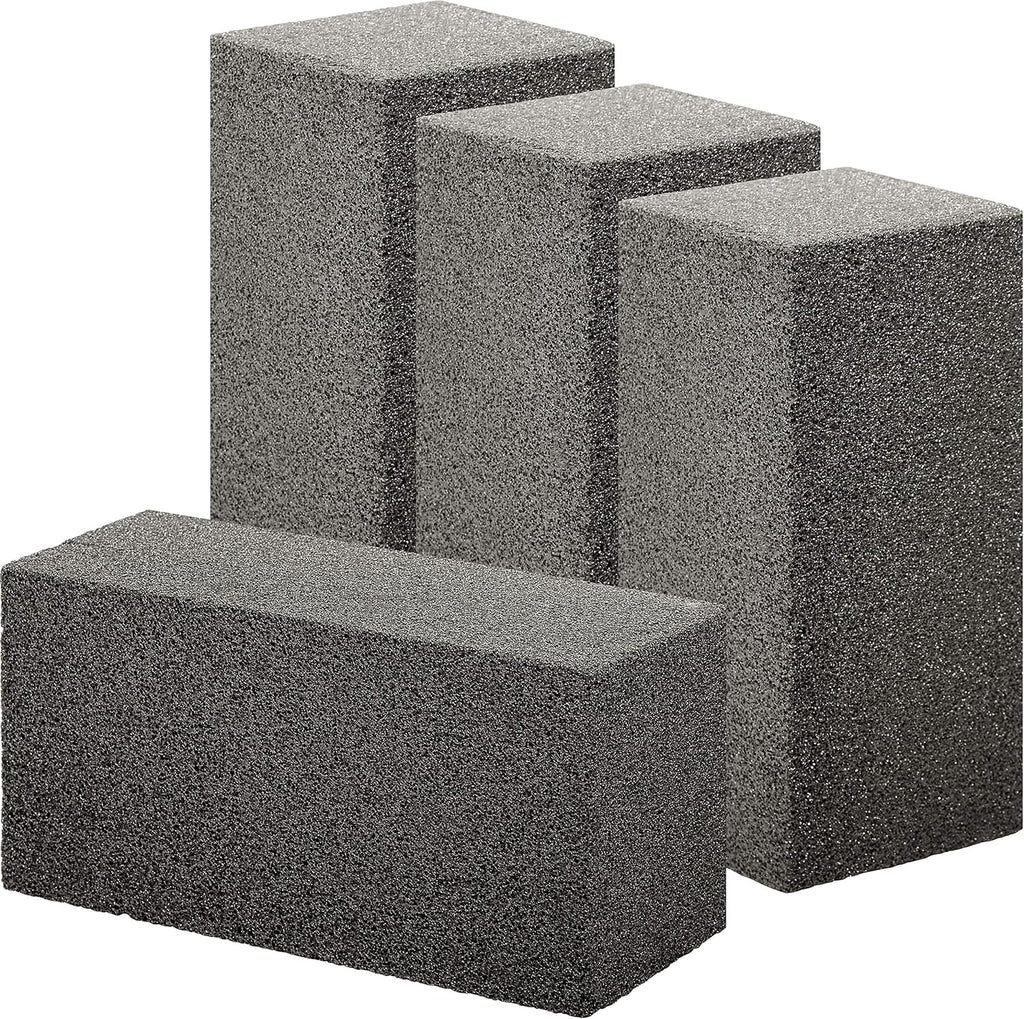 Non Toxic Reusable Non Scratch Pumice Stone Grill Cleaning Brick 4 Pack F891390