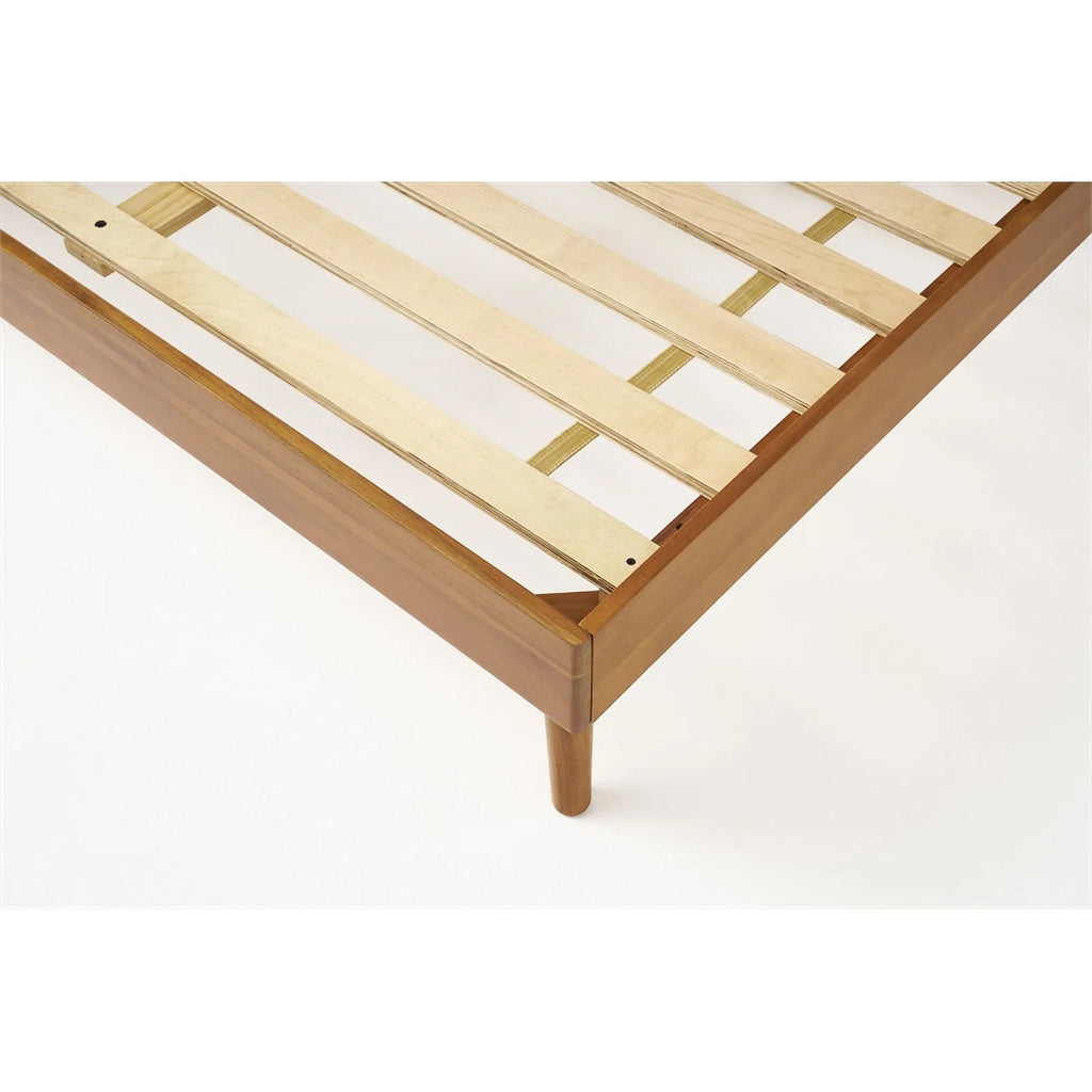Full Acacia Wood Bed Q208905