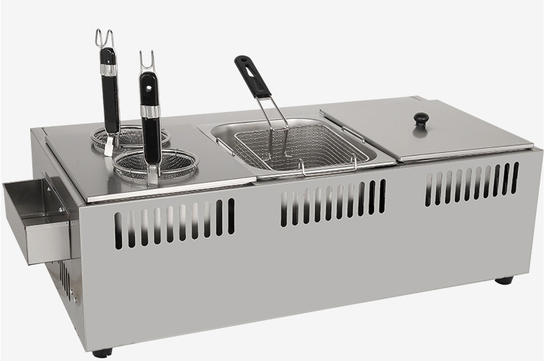 3 in 1 Fryer Noodle Cooker Deep Frying Stove 220V C483