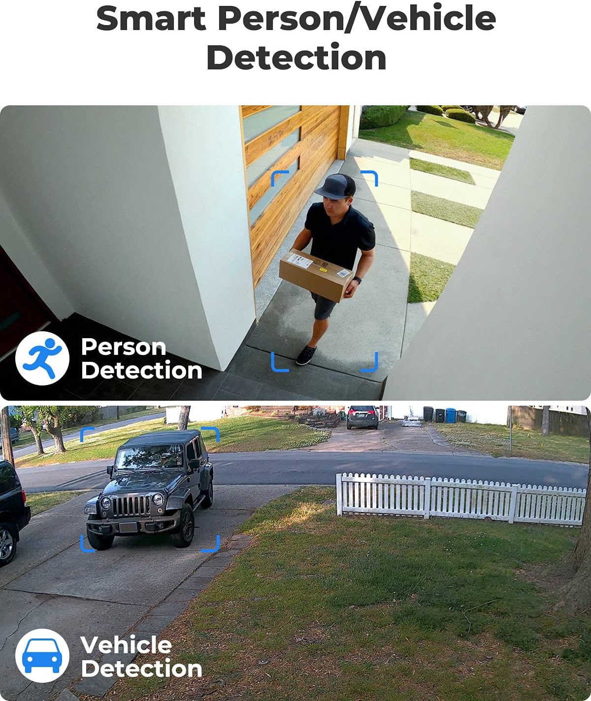 5MP Security Camera Outdoor with Spotlights, 5X Optical Zoom, Color Night Vision G1659