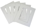 Set of 30 16x20 White Mat for 11x14 Photo with Back and Bag M968210