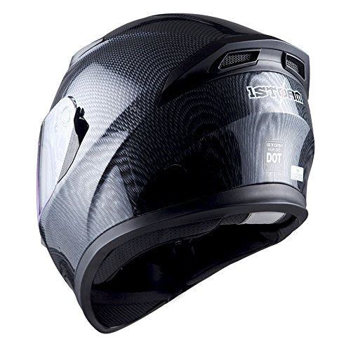 Full Face Dual Visor Motorcycle Helmet with Bluetooth Headset U44318