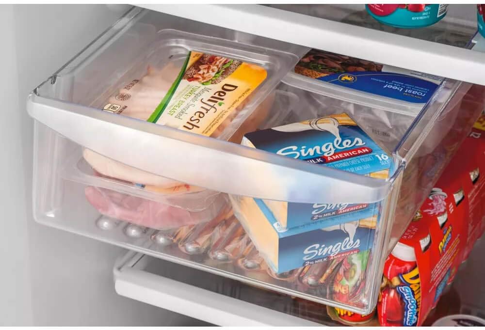 30 Inch Freestanding Top Freezer Refrigerator, 18 cu. ft., Stainless Steel U8966