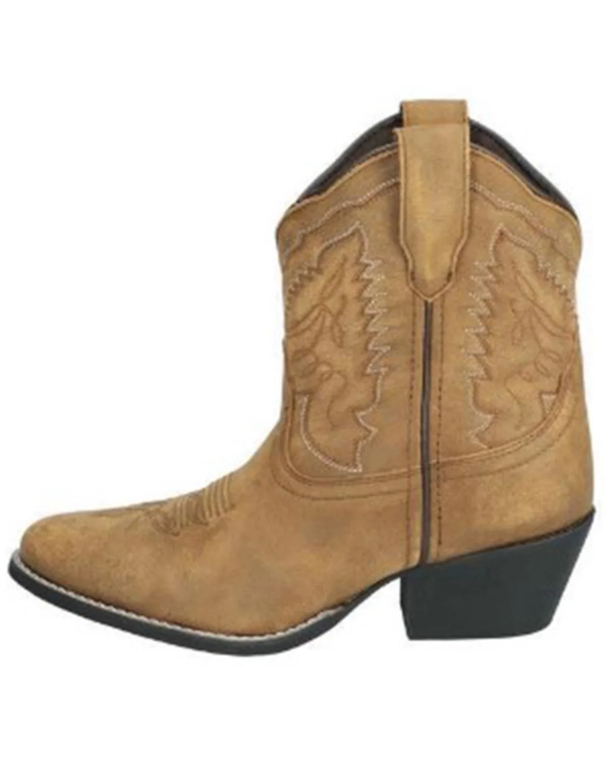 Brown Distressed Western Boot T434996