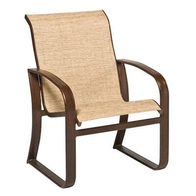 Jet Silver Sling Patio Dining Chair V3612