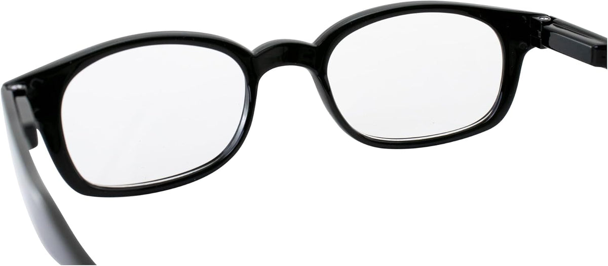 3 Pairs Motorcycle Riding Glasses with Black Frames Clear Smoke Yellow Lenses U602987