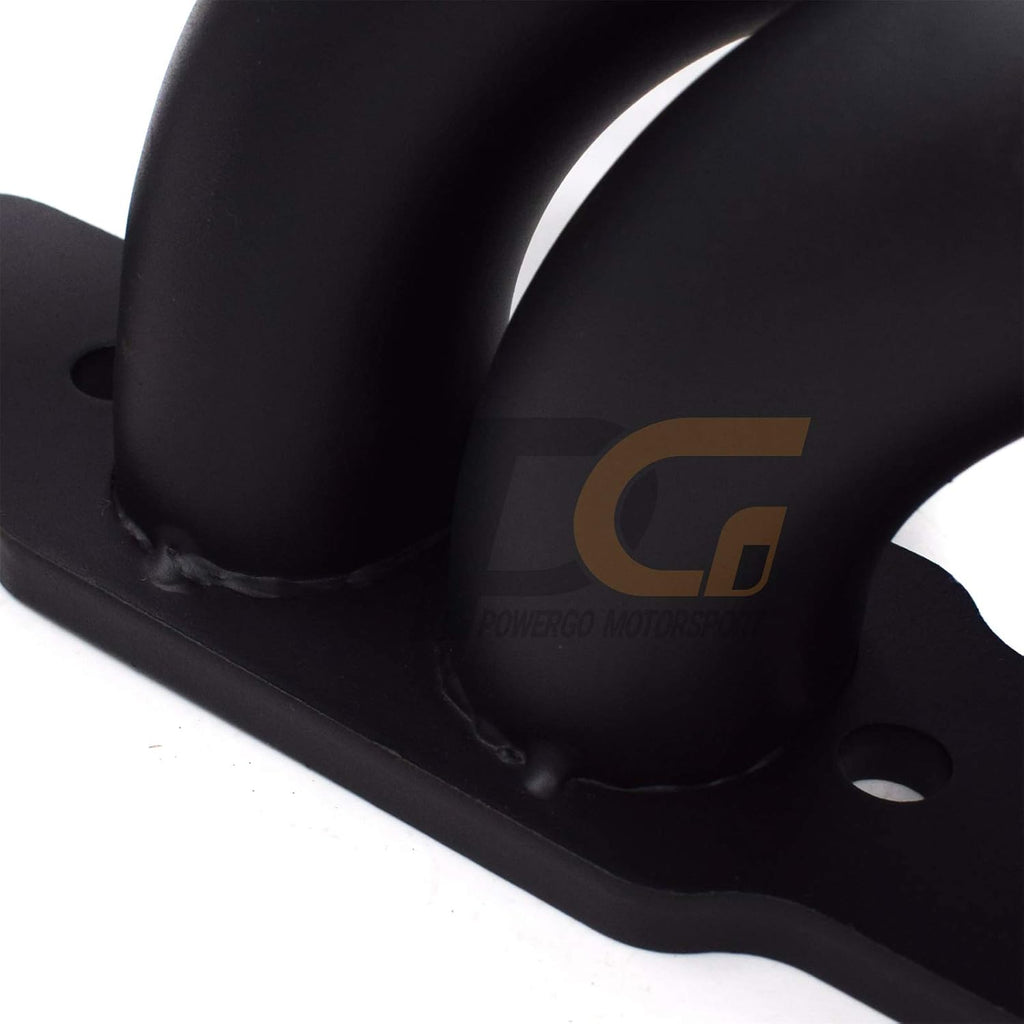 Exhaust Headers 1-5/8 in. Mild Steel Hi-temp Black Paint V8 G2825