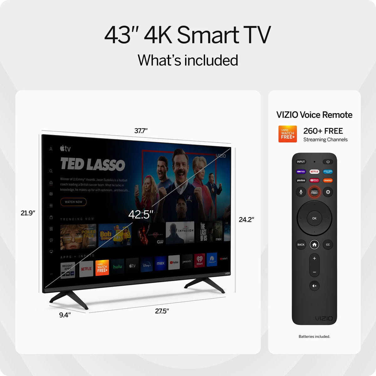 43 Class 4K LED HDR Smart TV I84970
