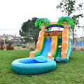 Inflatable Water Slide with Pool and Blower Y39280