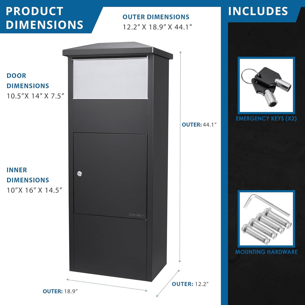 Steel Drop Box with Key Lock X155