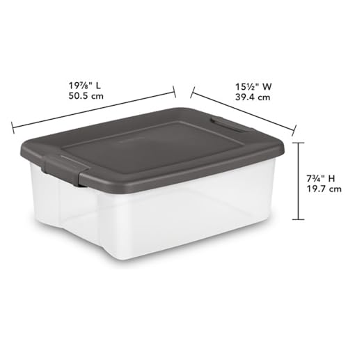 4 Shelf Lockable Plastic Storage Cabinet H7443