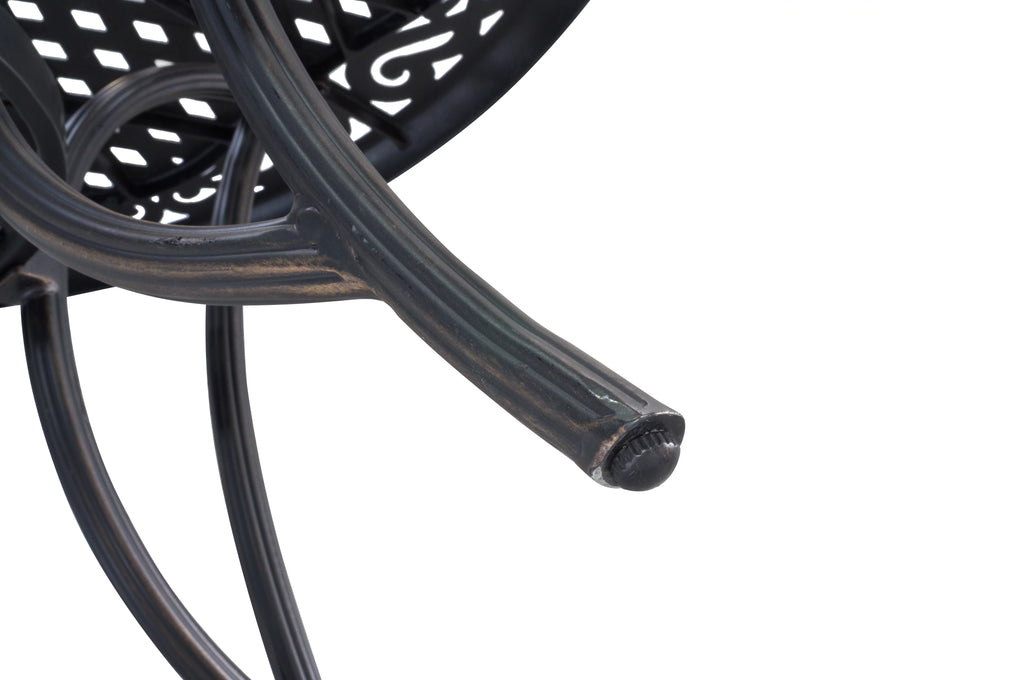 48 in Round Cast Aluminum Outdoor Dining Table T963