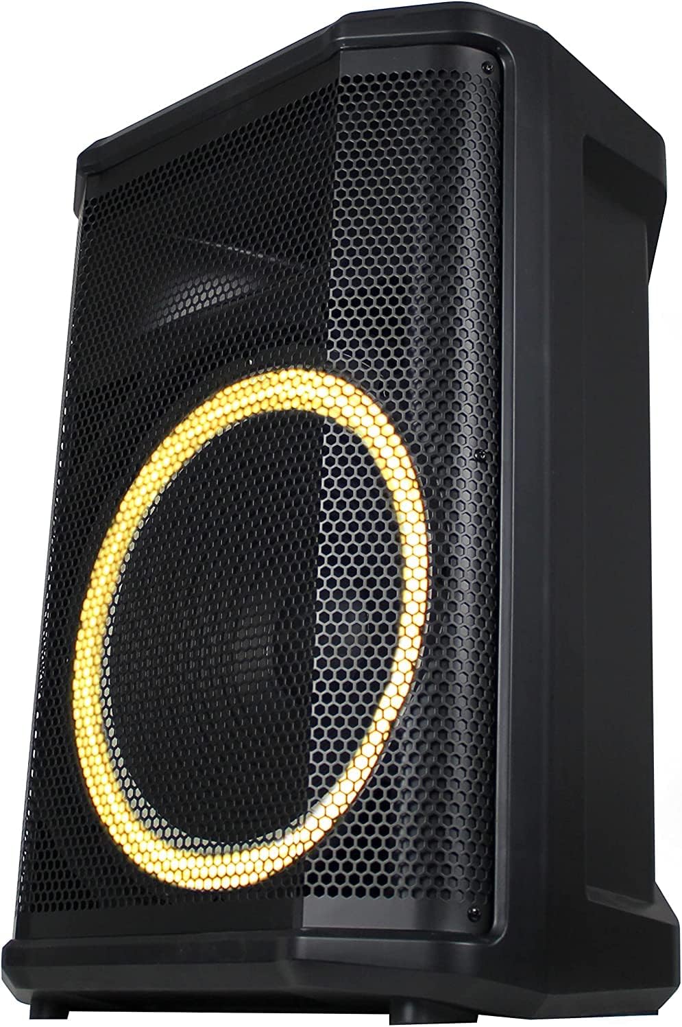 Portable Bluetooth Karaoke DJ Speaker with Remote Control and LED Light Show, 12", 2600 Watts X8684