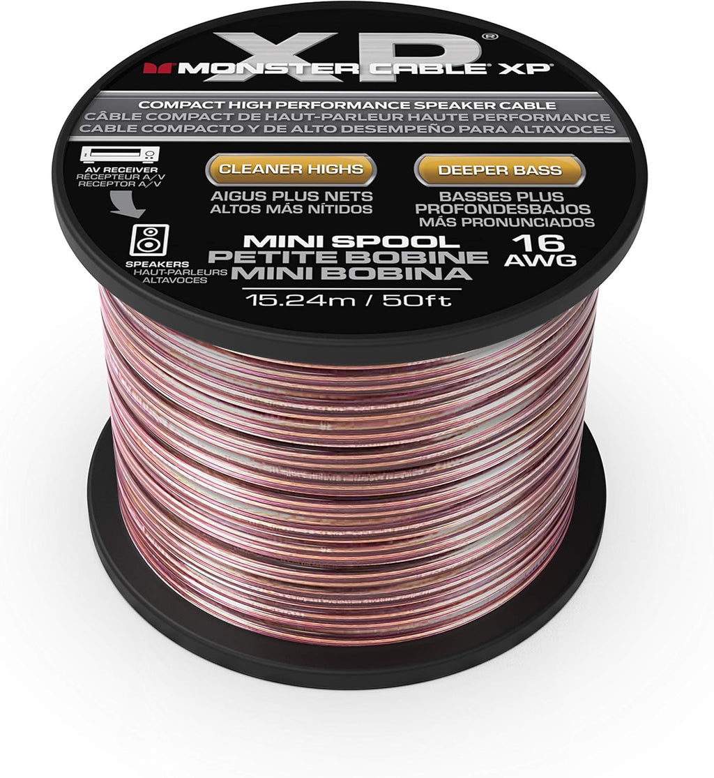 Copper Clad Aluminum 12 Gauge Speaker Wire 100FT E790236