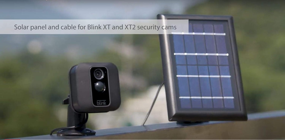 Black Solar Panel with Internal Battery 2-Pack P57590