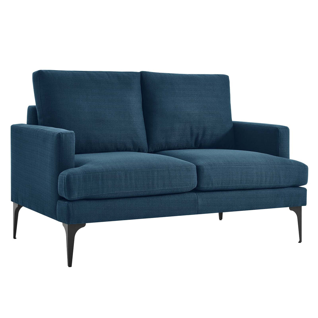 Azure Upholstered Fabric Loveseat X421042