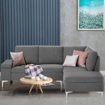 Convertible Sofa u0026 Chaise F9089