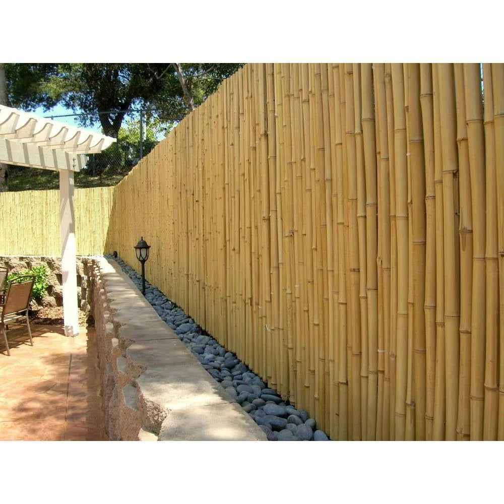 Natural Bamboo Fence C54162