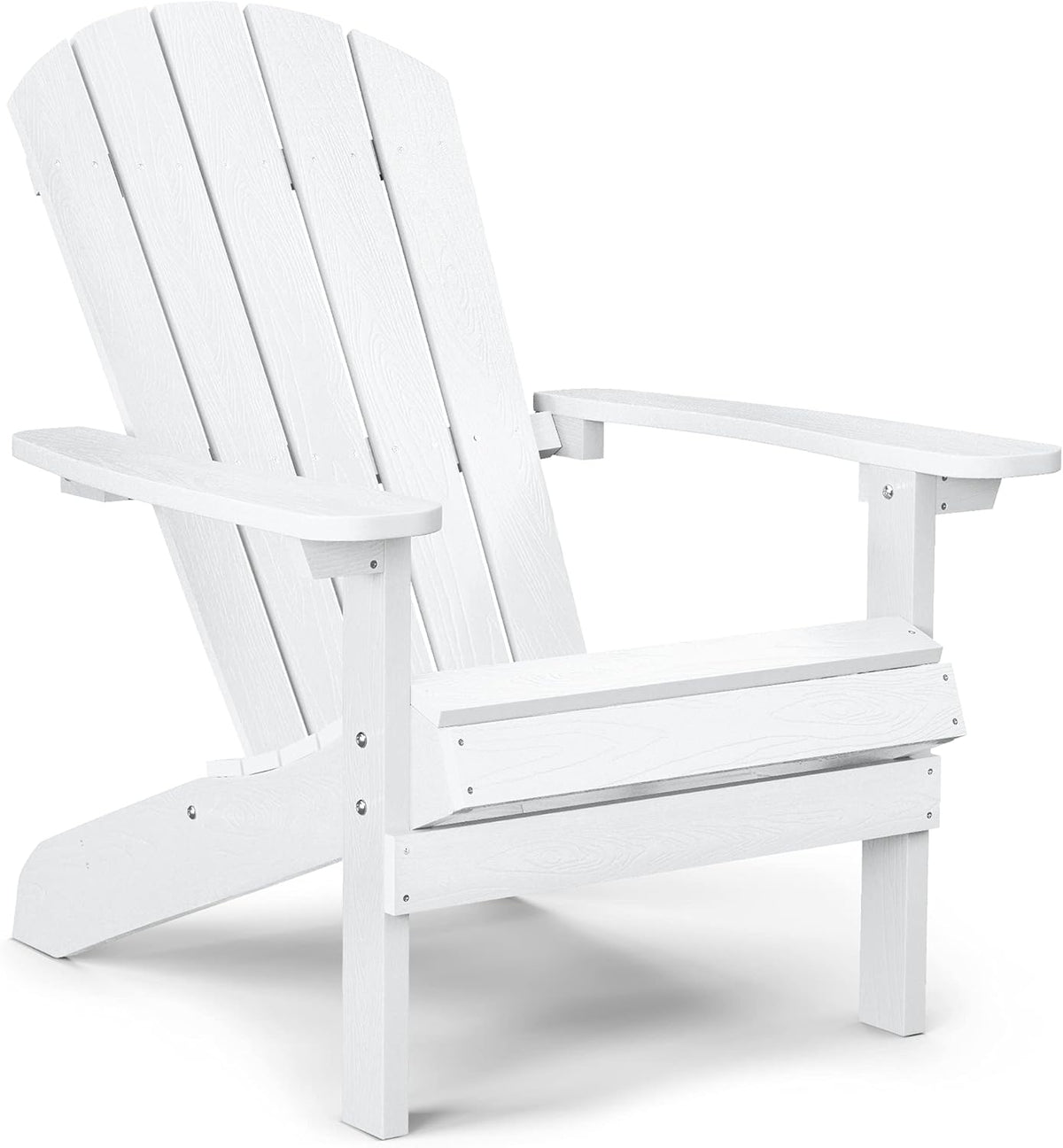 Blue Plastic Adirondack Chair O466