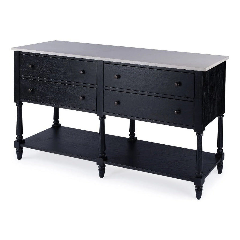 Black Marble Sideboard C5526
