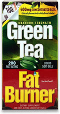 200 Liquid Soft-Gels Green Tea Fat Burner B783268