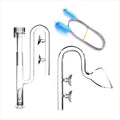 Glass Lily Pipe Set with Skimmer Inflow and Outflow I303