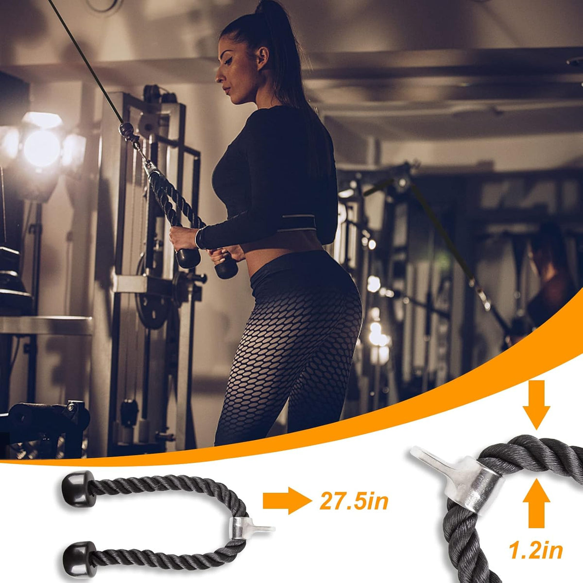 Weight Cable Pulley System Gym Cable Pulley Attachments Home Gym Equipment L472730