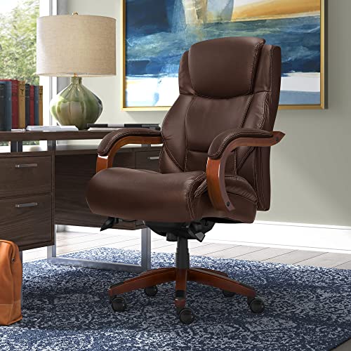 Chestnut Brown Bonded Leather Executive Office Chair D679049