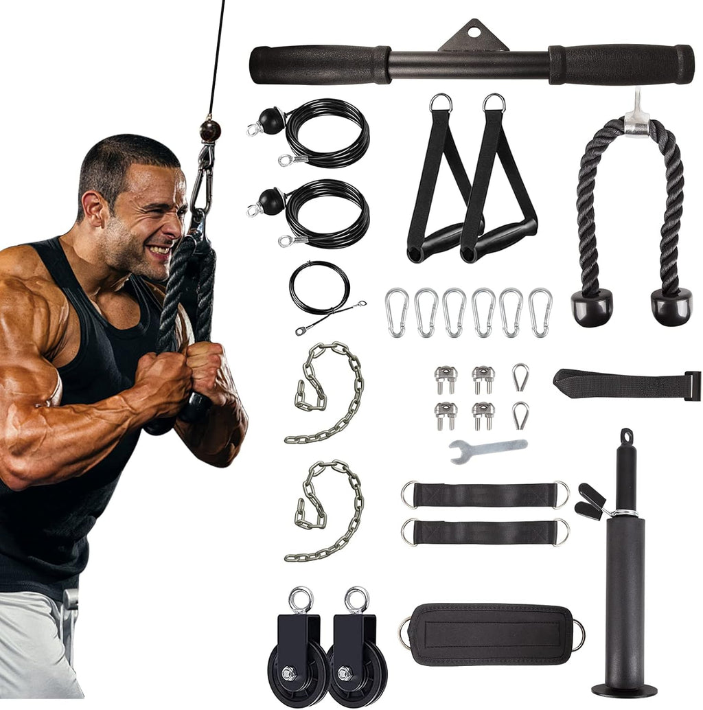 Weight Cable Pulley System Gym Cable Pulley Attachments Home Gym Equipment L472730