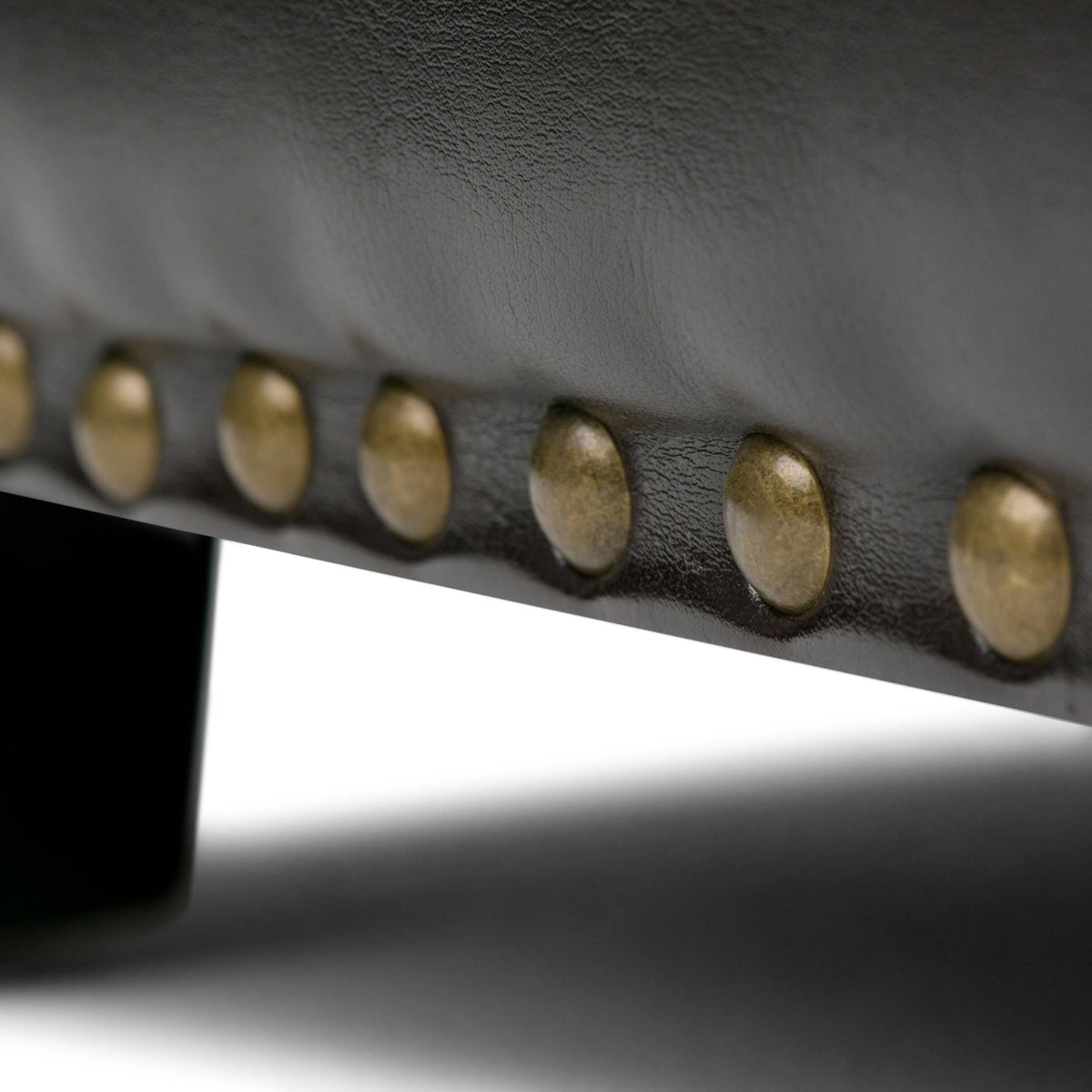 Stone Grey Rectangle Storage Ottoman Q832862