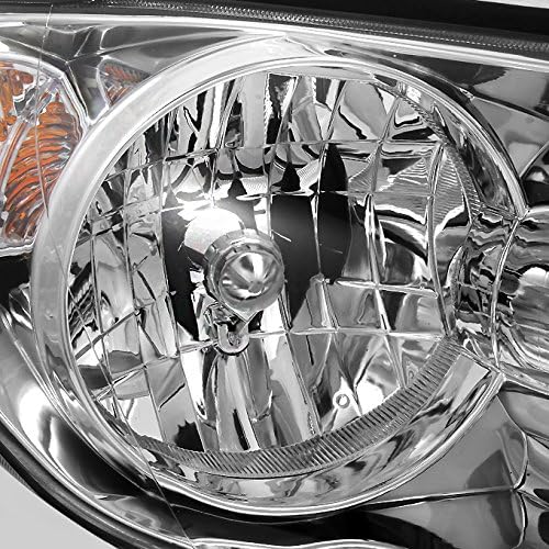Chrome Bezel Headlights Replacement Pair K117