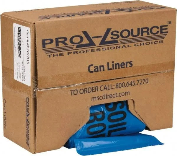 32 Gal Blue Hazardous Waste Bags O1438