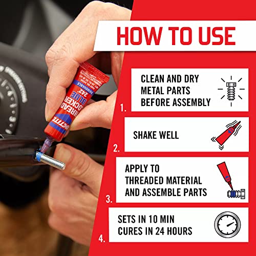 Blue Removable Medium Strength Threadlocker 6 ml Z689