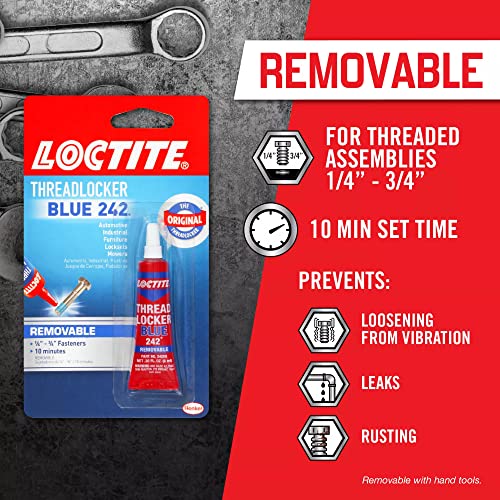Blue Removable Medium Strength Threadlocker 6 ml Z689
