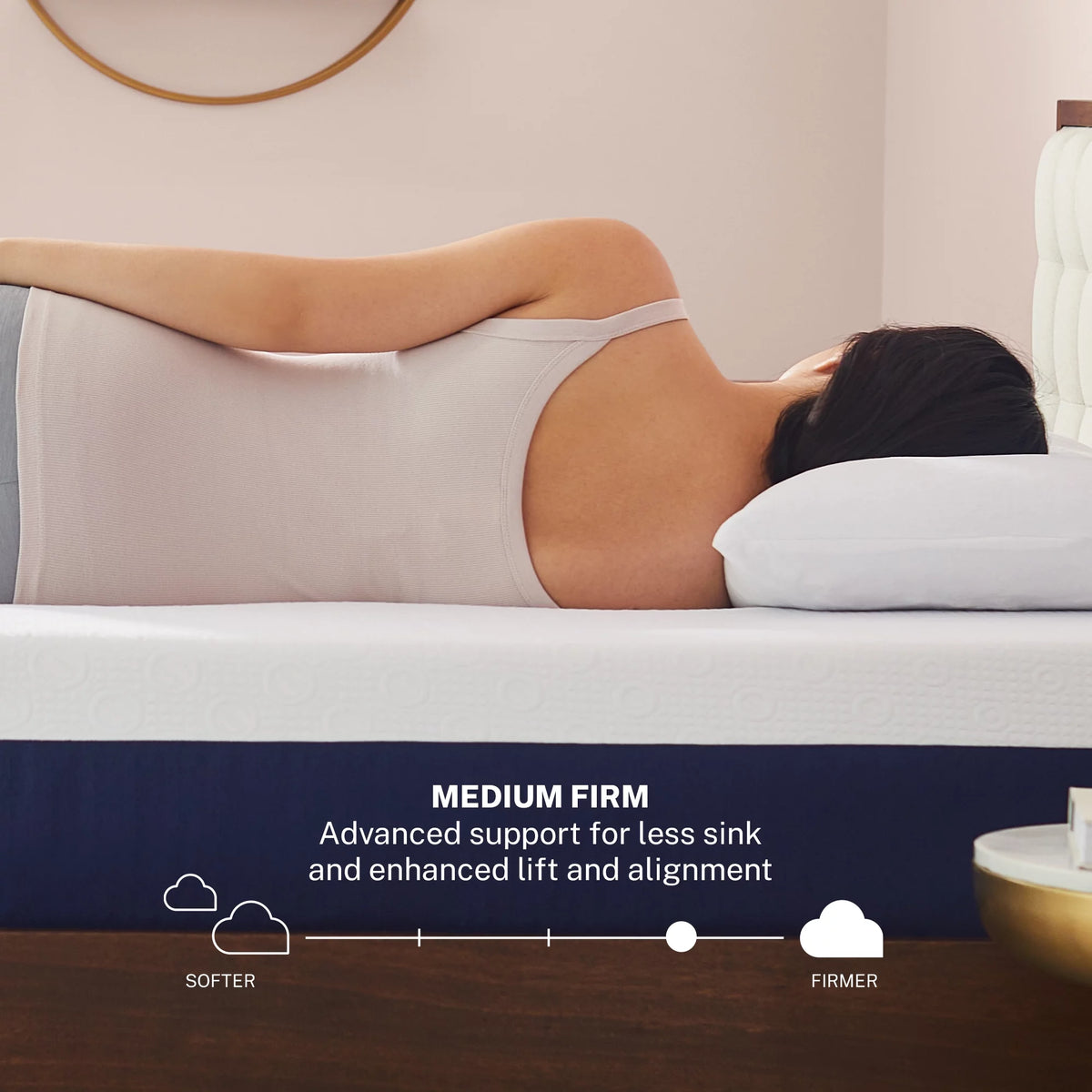 Memory Foam Mattress Queen Medium Firm A890367