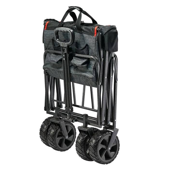 XL Folding Wagon with Cargo Net W25980