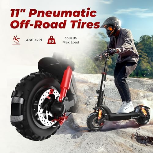 Electric Scooter 11" Off Road Tires 1000W Motor Foldable Y280437