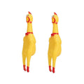 2 Pack Large Rubber Chicken Toy 12 inch K32809
